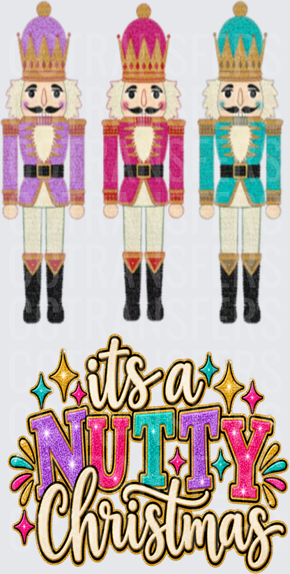 It's A Nutty Christmas Glitter Toy Soldiers (DTF)