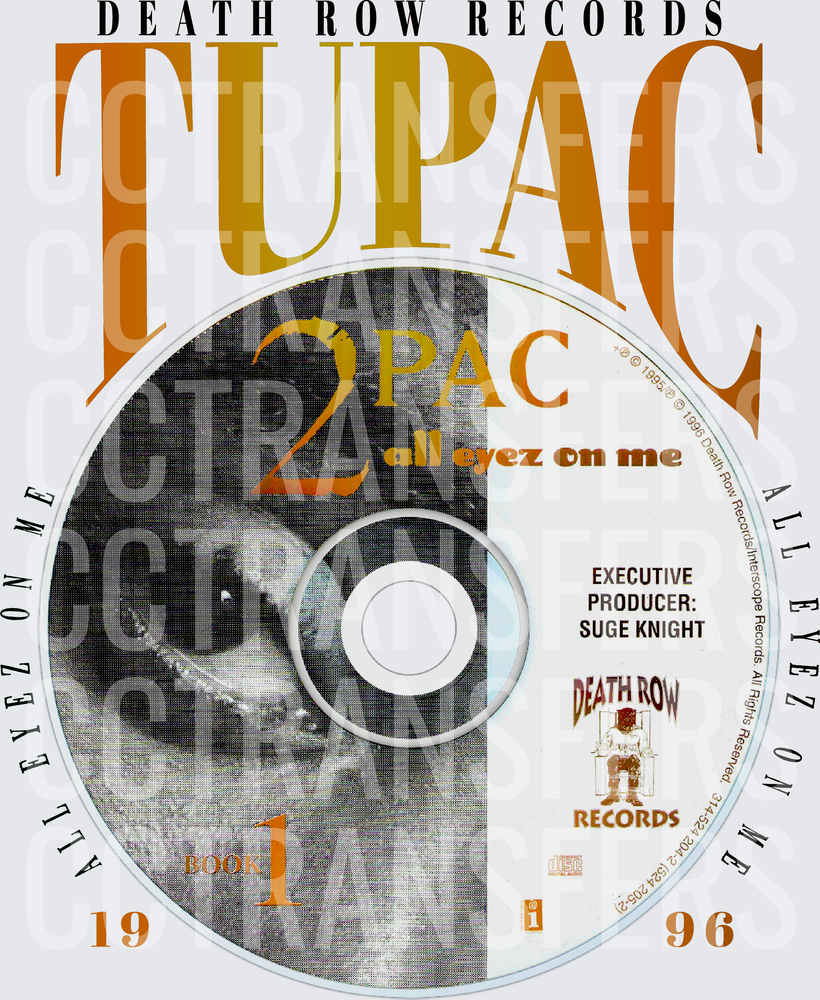 Rap Legend All Eyez On Me 1996 Album CD Tribute (DTF)