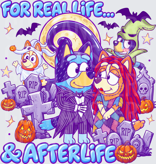For Real Life & Afterlife Halloween Dog Characters (DTF)