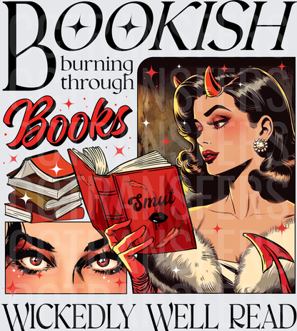 Bookish Burning Through Books Wickedly Well Read Devil Woman DTF