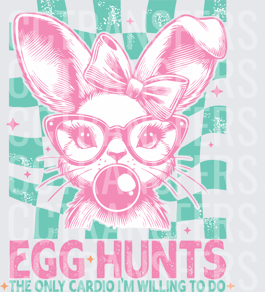 Egg Hunts The Only Cardio I'm Willing To Do Easter Bunny (DTF)