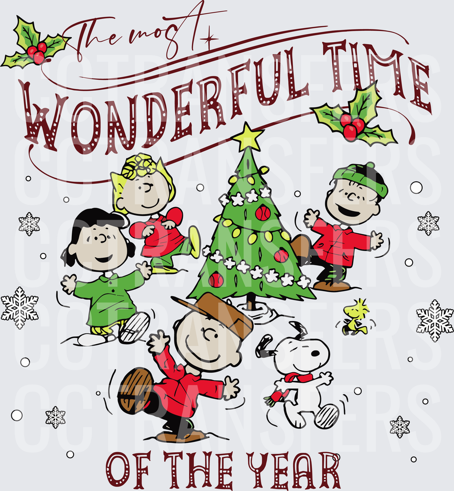 The Most Wonderful Time Of The Year Dancing Characters (DTF)