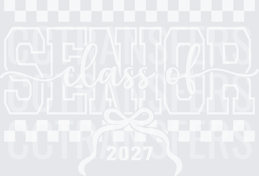 Senior Class of 2027 Varsity Script Graduation (DTF)