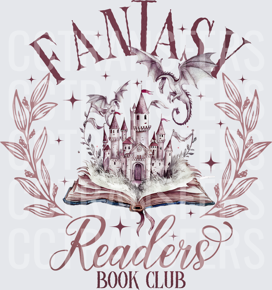 Fantasy Readers Book Club Dragon Castle Open Book (DTF)