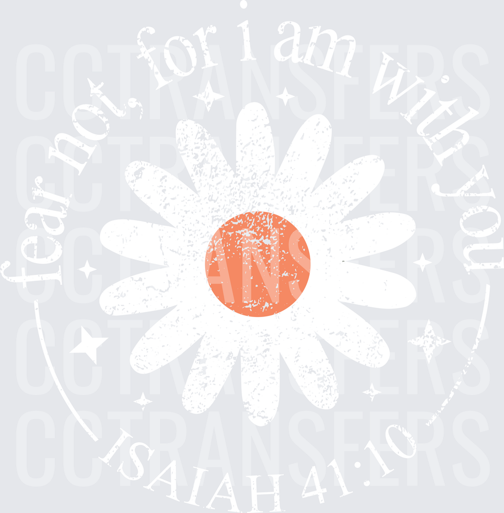 Distressed Coral Peach Circle Sun Graphic (DTF)