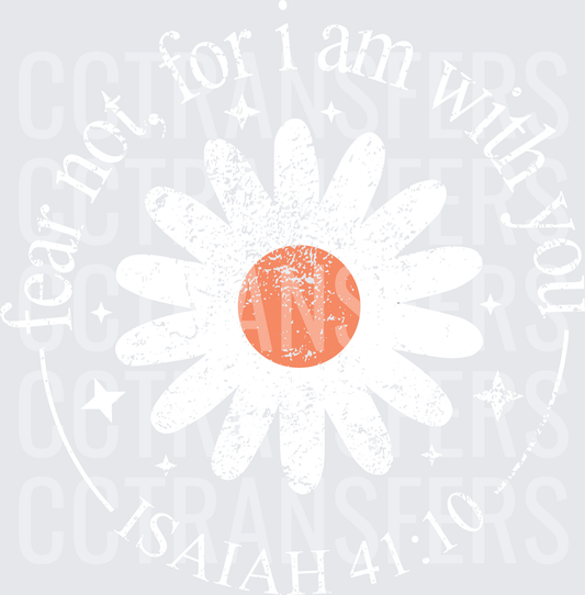 Distressed Coral Peach Circle Sun Graphic (DTF)