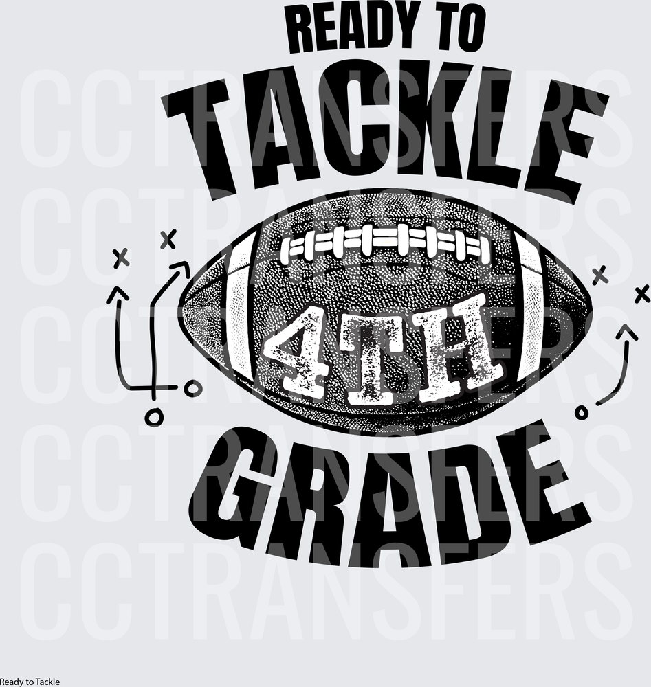 Ready to Tackle 4th Grade Football Play Design (DTF)