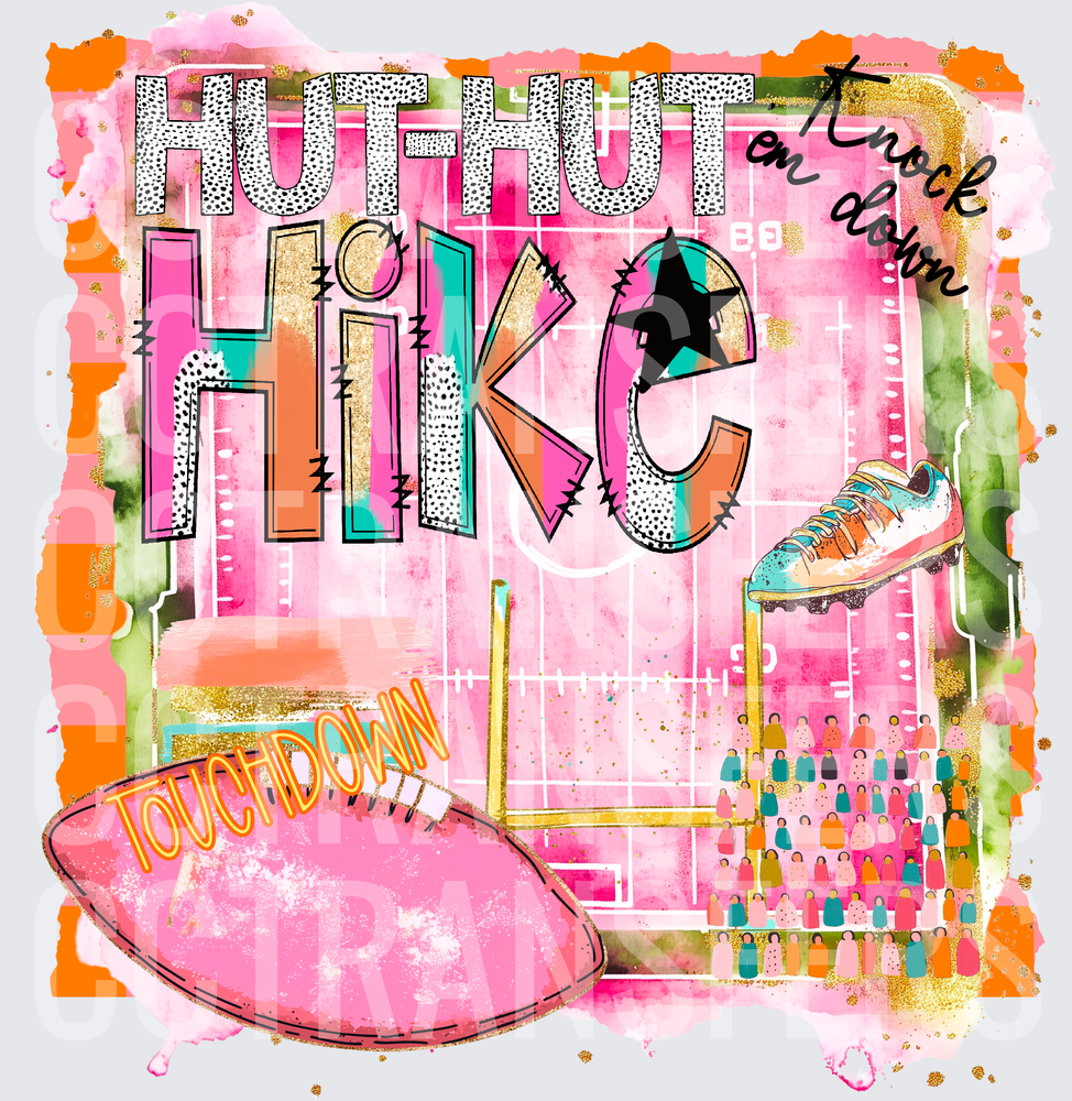 Hut Hut Hike Knock Em Down Touchdown Football (DTF)