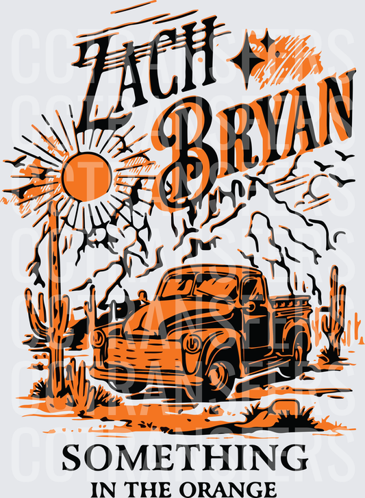 Zach  Something In The Orange Desert Truck (DTF)