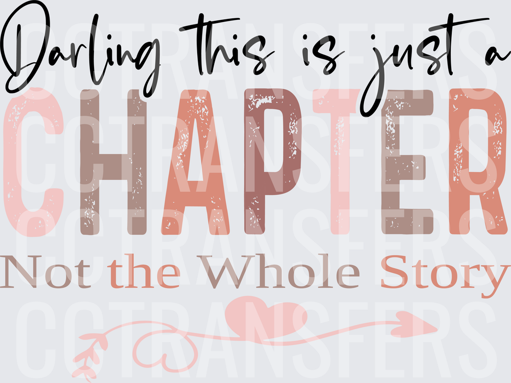 Darling This Is Just A Chapter Not The Whole Story (DTF)