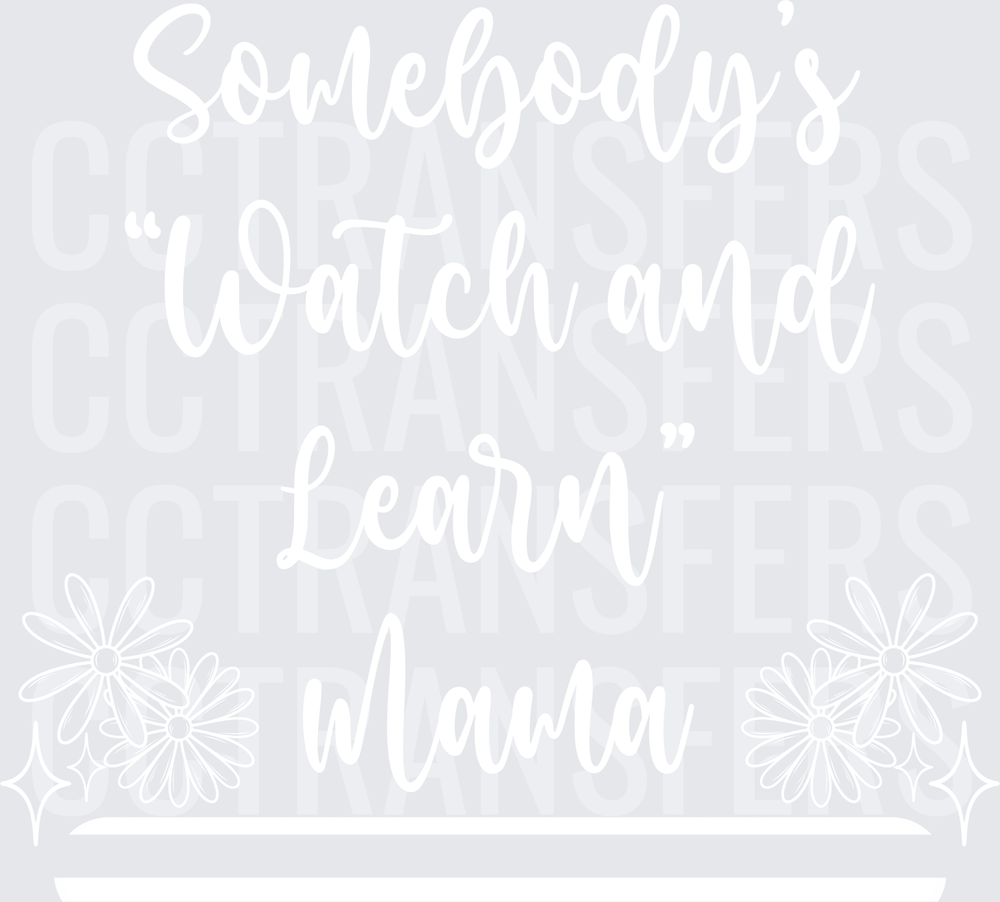 Blank White Canvas Minimal Clean Design (DTF)