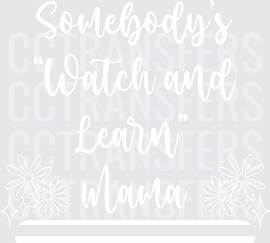Blank White Canvas Minimal Clean Design (DTF)