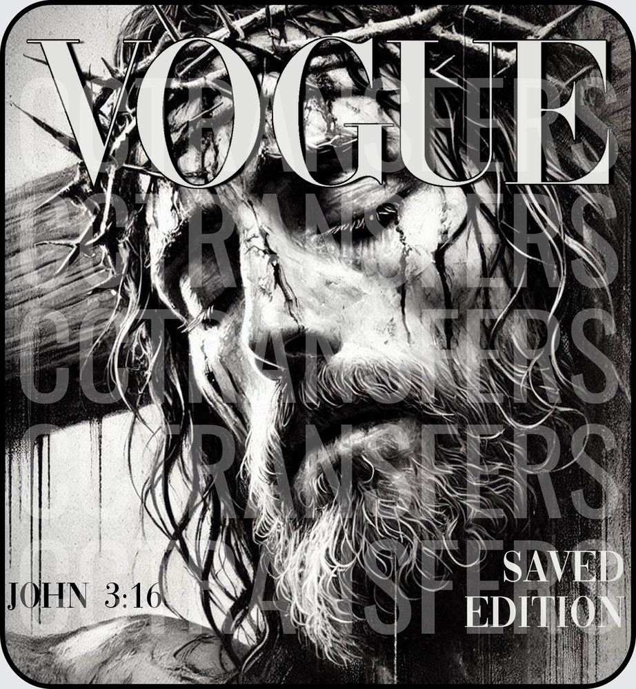 Vogue Saved Edition John 3:16 Crown of Thorns (DTF)