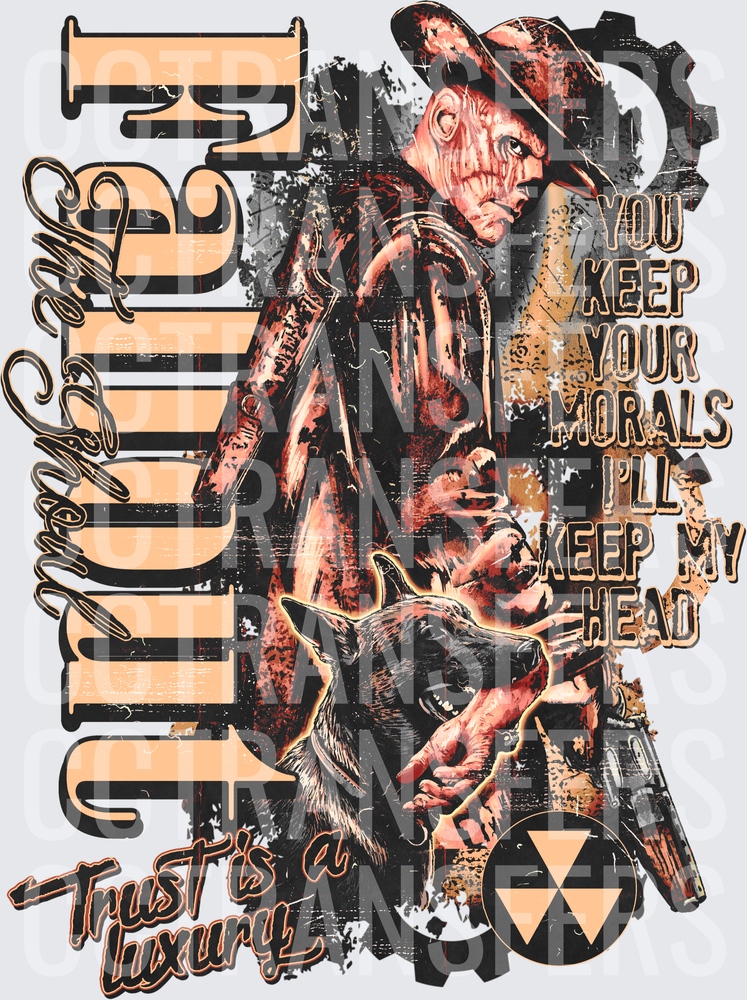Wasteland Ghoul You Keep Your Morals Trust Is A Luxury (DTF)