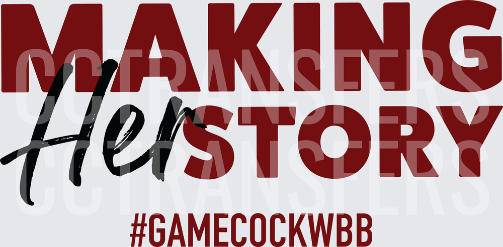 Making HerStory WBB Bold Garnet Text (DTF)