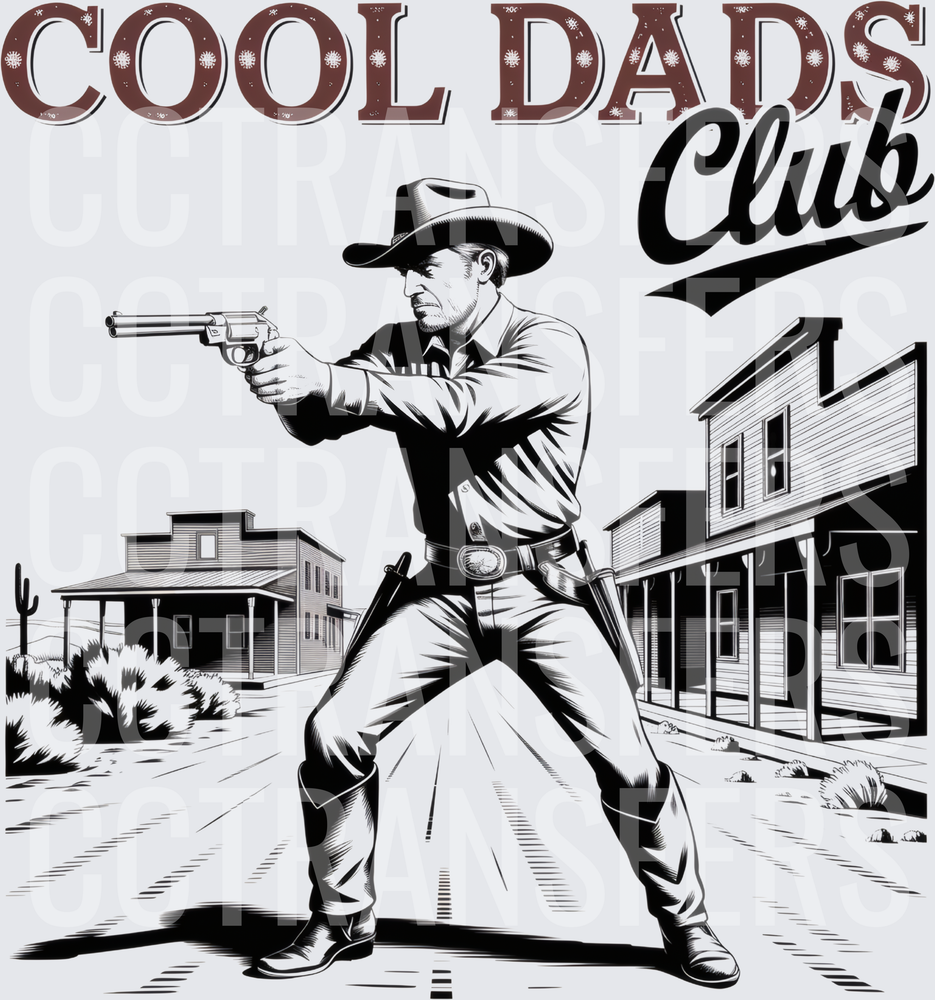 Cool Dads Club Western Cowboy Gunslinger (DTF)