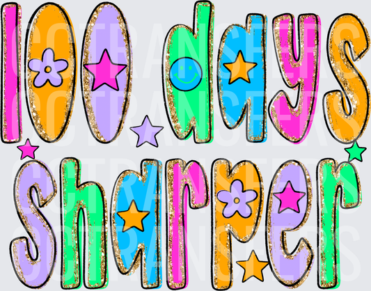 100 DAYS SHARPER GLITTER