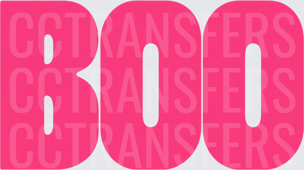 Bold Hot Pink BOO Halloween Text (DTF)