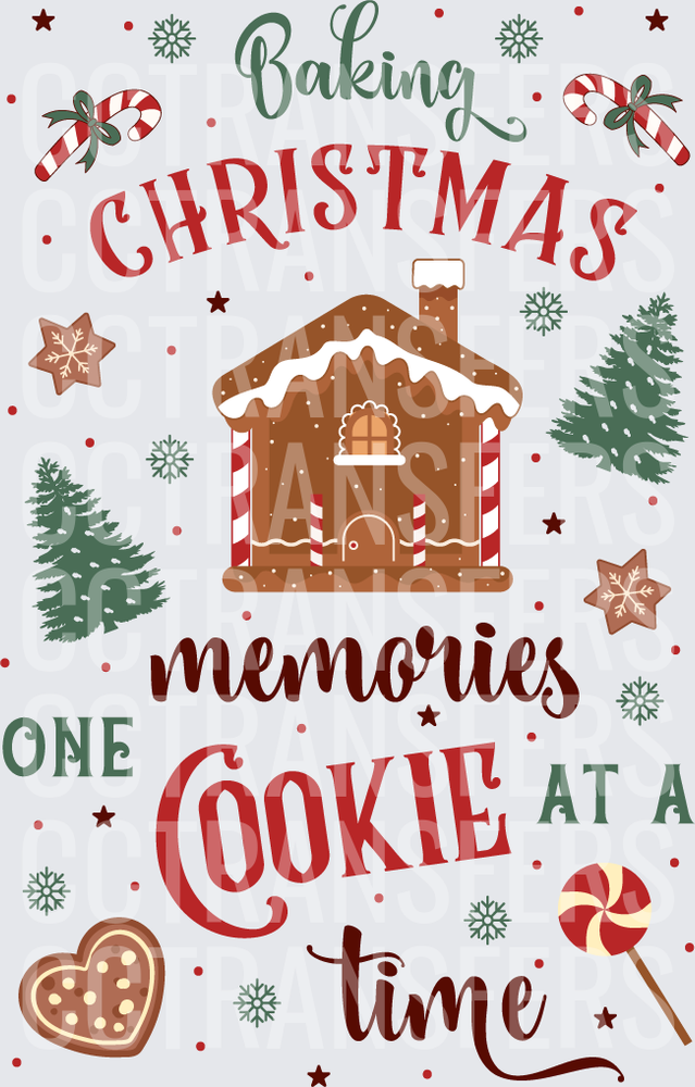 Baking Christmas Memories One Cookie At A Time (DTF)