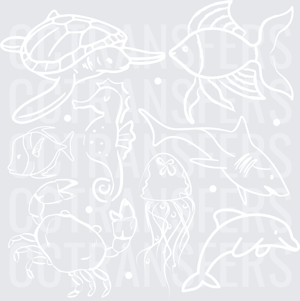 Blank White Canvas Design (DTF)