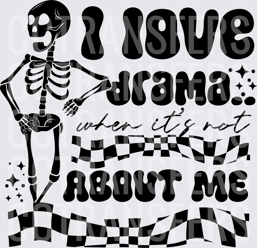 I love drama black Transfer