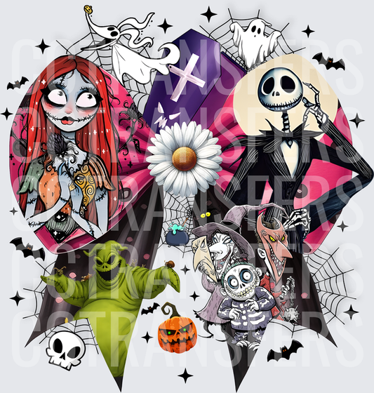 Spooky Halloween Skeleton King Rag Doll Villain Characters (DTF)