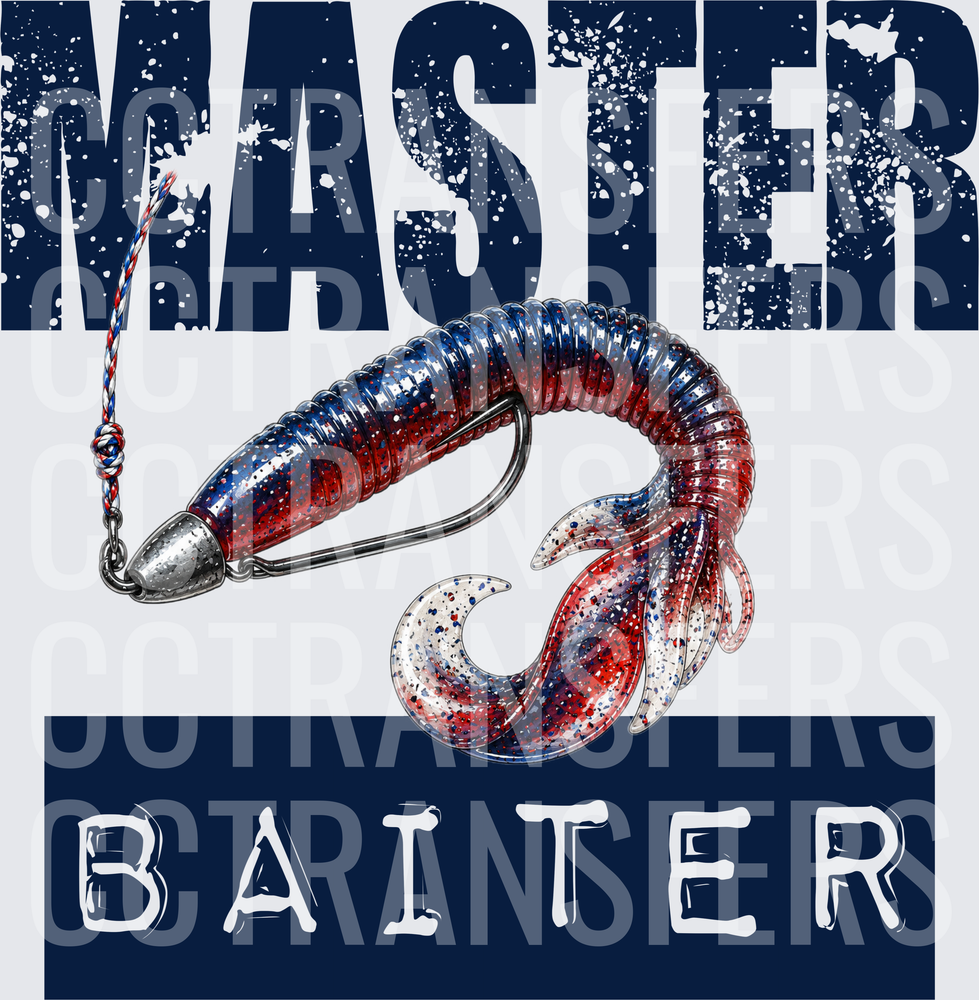 Master Baiter Soft Plastic Fishing Lure with Hook (DTF)
