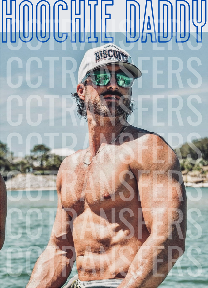 Hoochie Daddy Shirtless Muscle Man Lake Day (DTF)