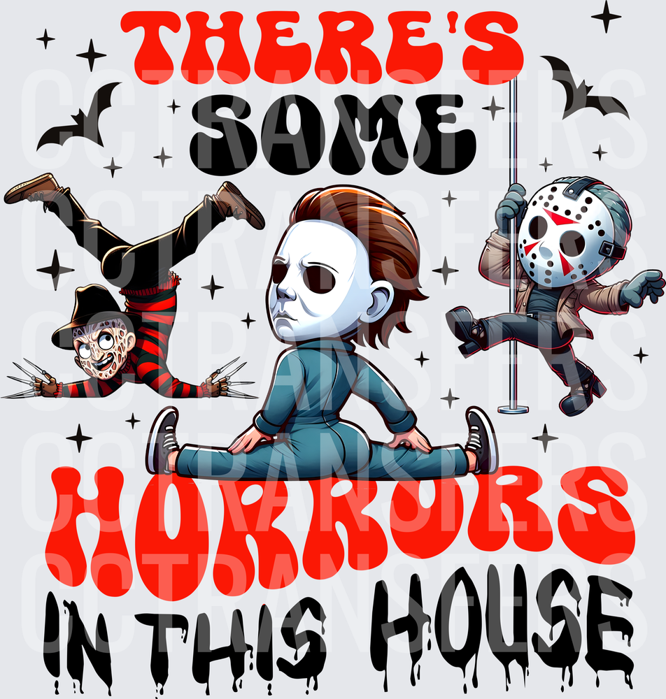 There's Some Horrors In This House Halloween Killers (DTF)