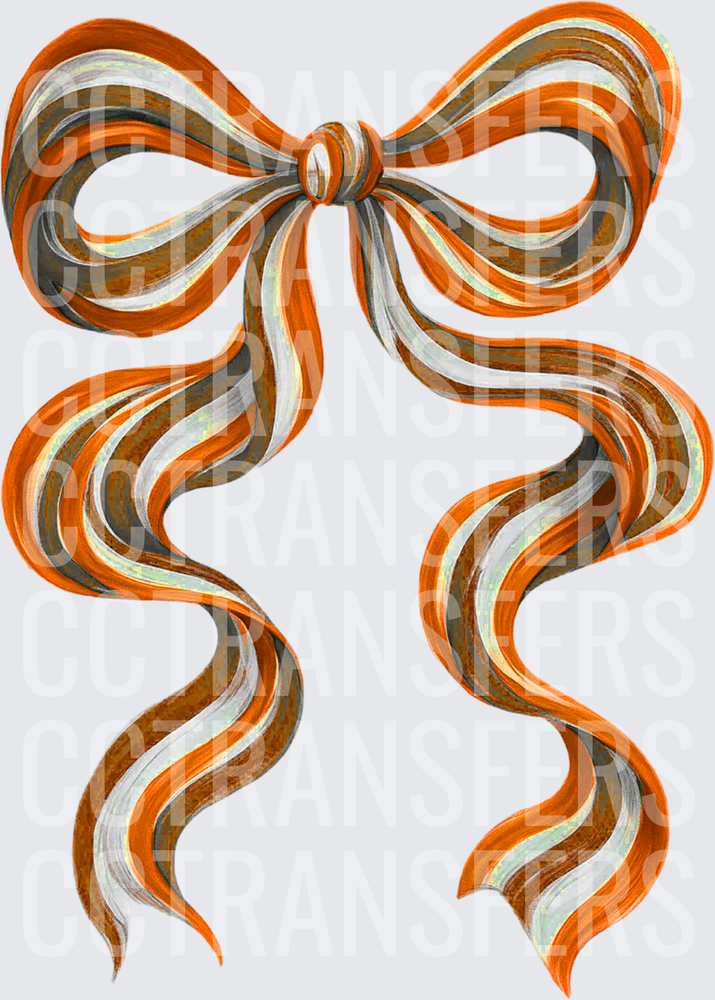Orange Brown Long Bow