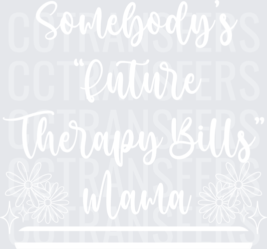 Bold White Minimalist Blank Clean Design (DTF)