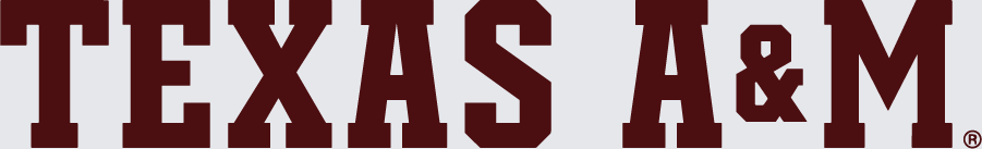 Bold Maroon College Block Letter Wordmark (DTF)