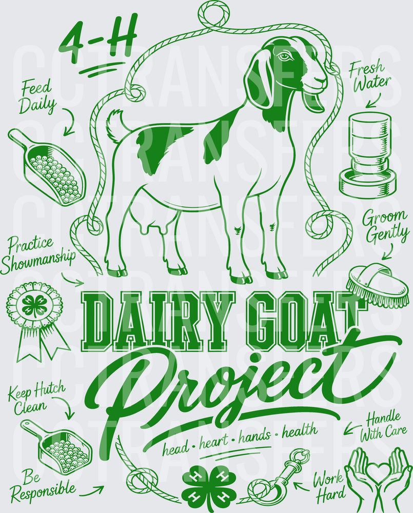 4-H Dairy Goat Project Head Heart Hands Health (DTF)