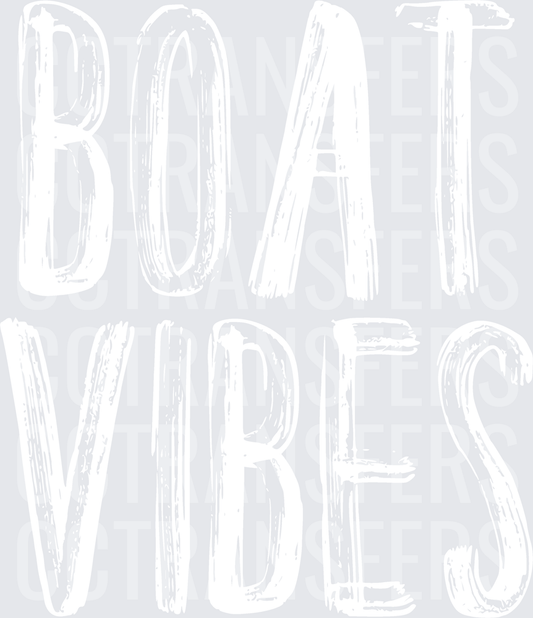 BoatVibes white (DTF)