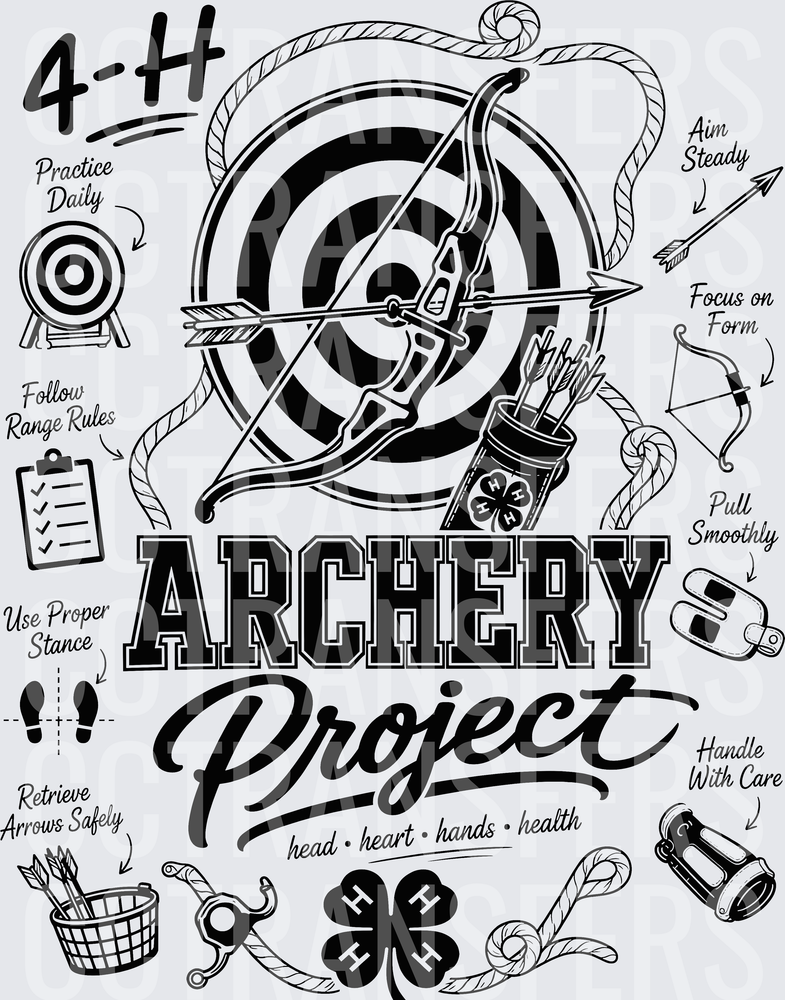4-H Archery Project Head Heart Hands Health (DTF)