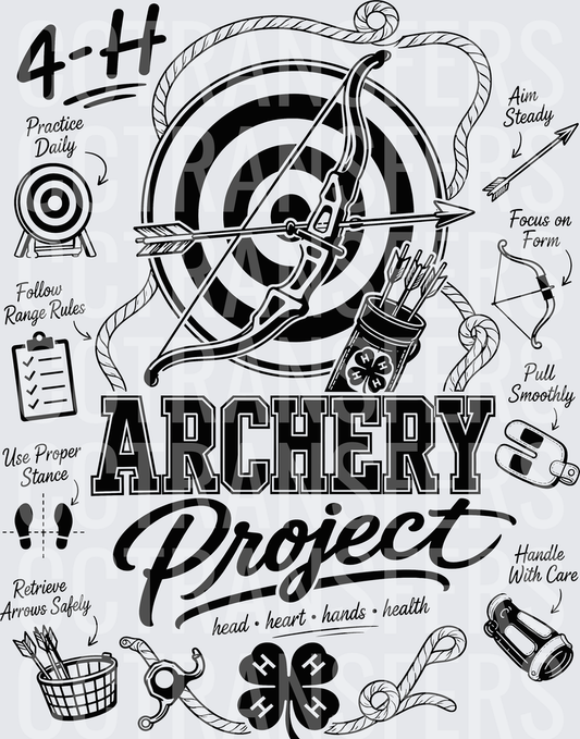 4-H Archery Project Head Heart Hands Health (DTF)