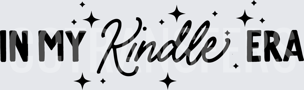In My Kindle Era Sparkle Stars (DTF)