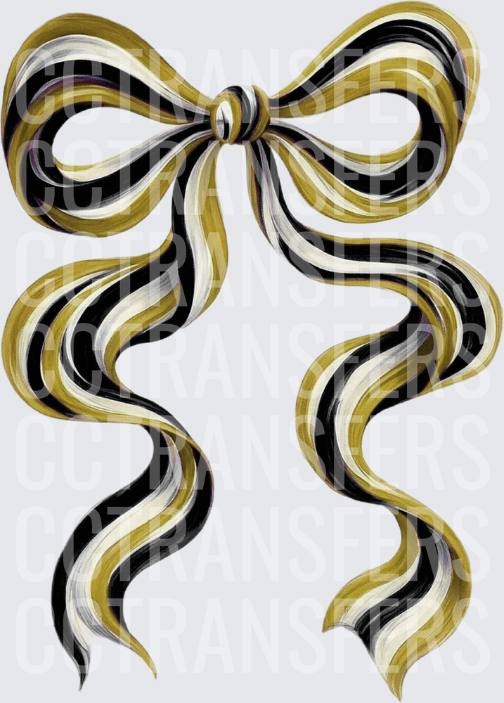 gold black Long Bow
