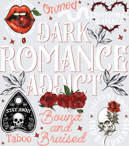 Dark Romance Addict Bound and Bruised Gothic Bundle (DTF)