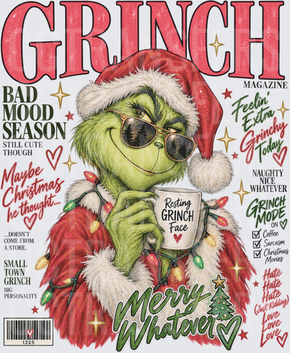 G-Man Magazine Bad Mood Season Merry Whatever (DTF)