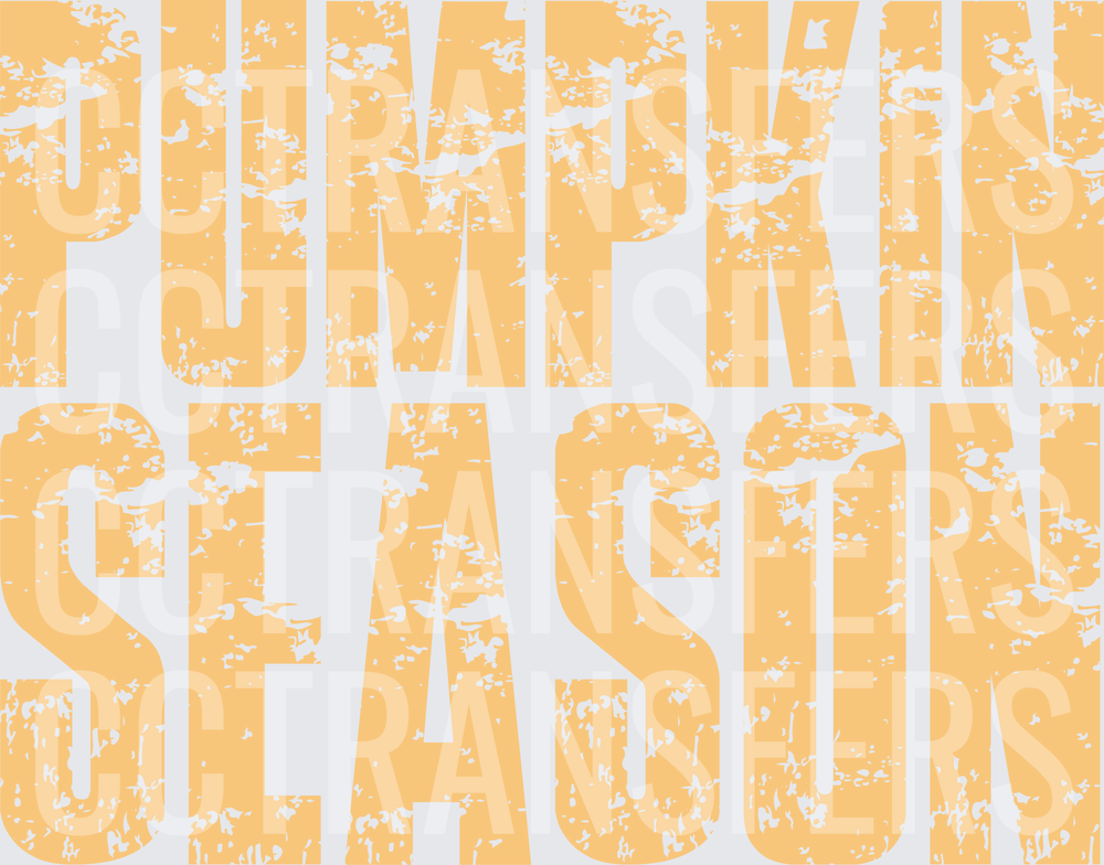 Pumpkin Season Distressed Bold Text Fall (DTF)