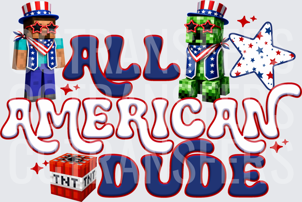 all american dude minecraft