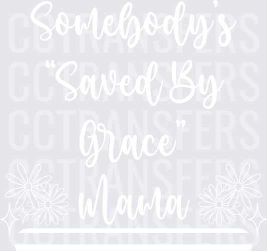Bold White Minimalist Blank Clean Design (DTF)