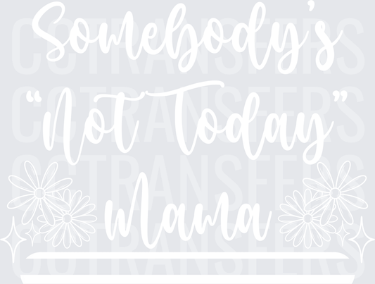 Bold White Minimalist Clean Blank Graphic Design (DTF)