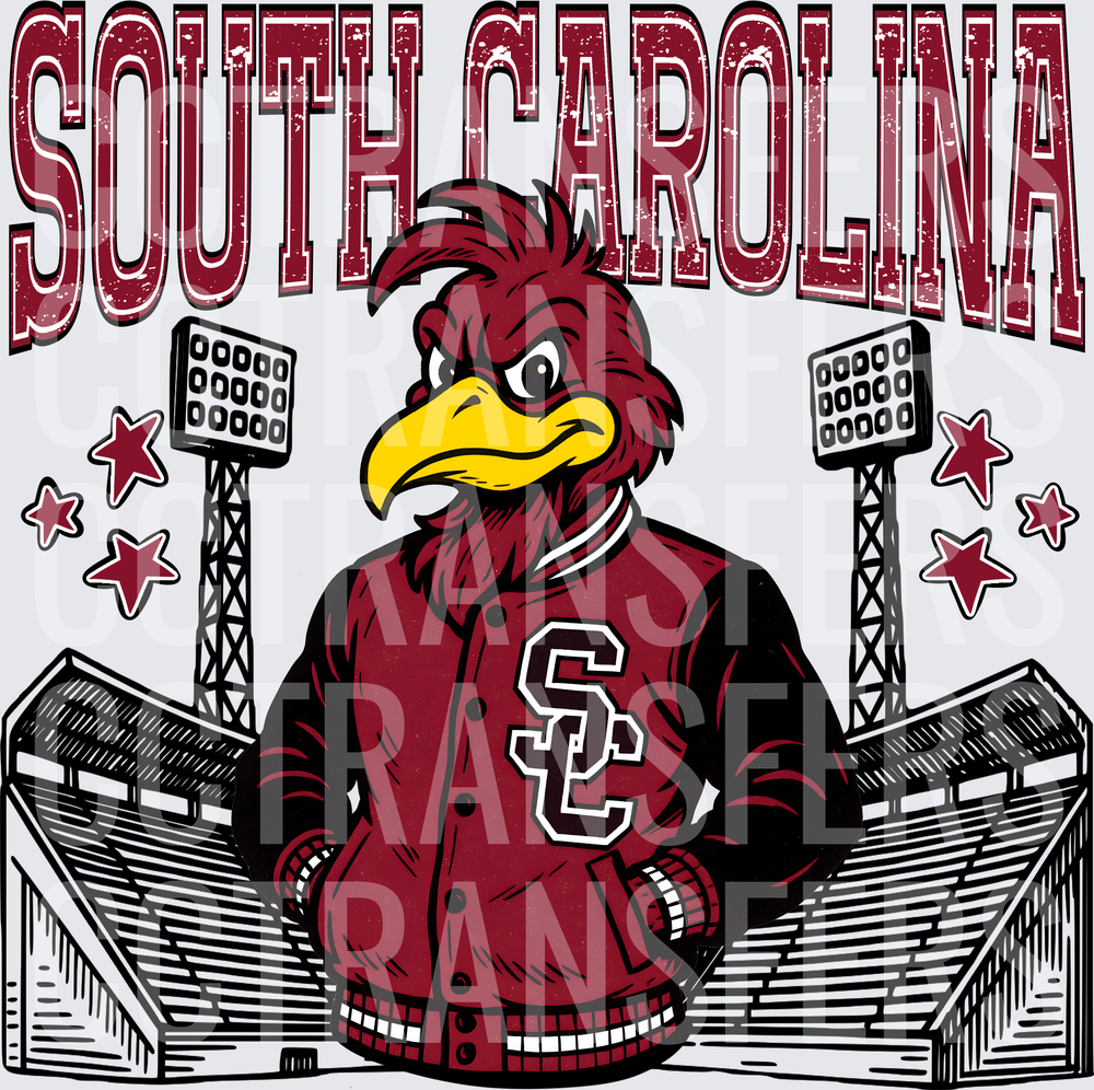 South Carolina Mascot Stadium Stars (DTF)