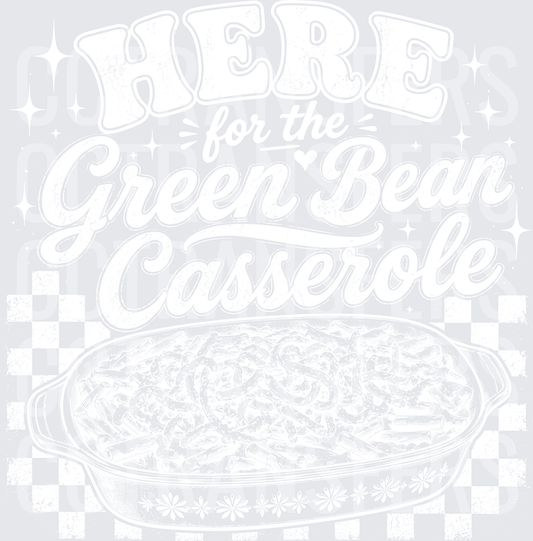 here for the casserole  (DTF)