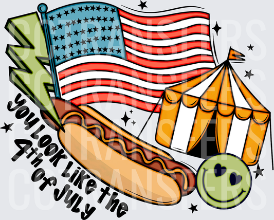 You Look Like the 4th of July Patriotic Festival (DTF)