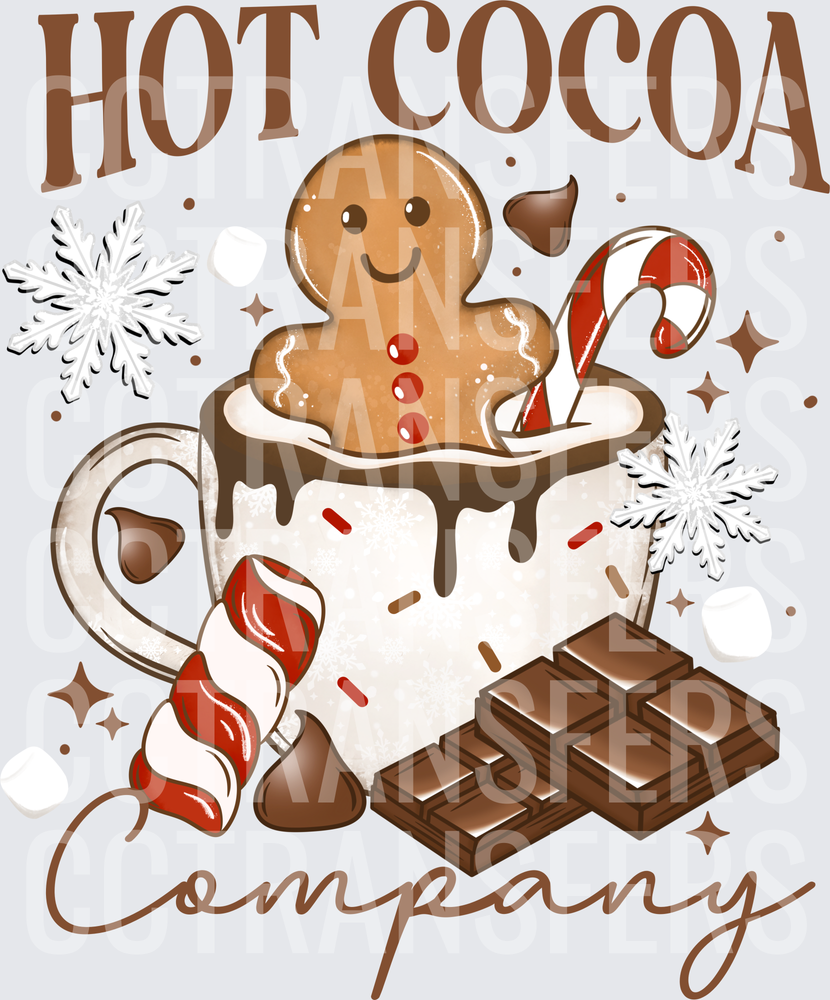 Hot Cocoa Company Gingerbread Mug Christmas (DTF)