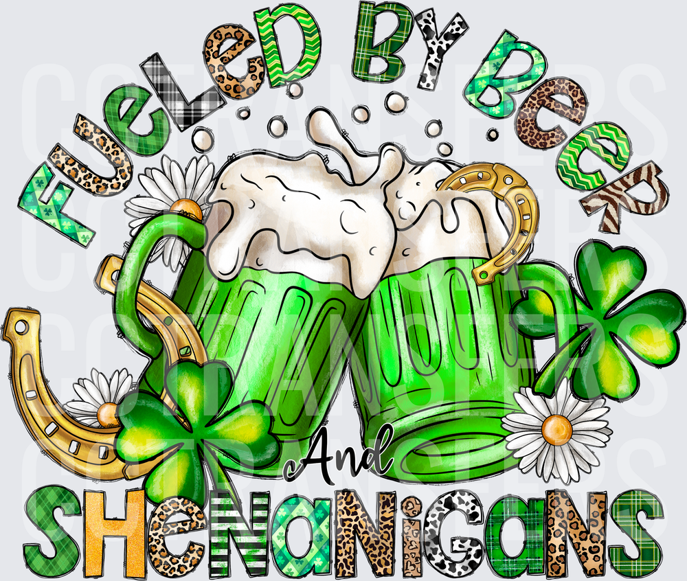 Fueled By Beer And Shenanigans St. Patrick's Day (DTF)