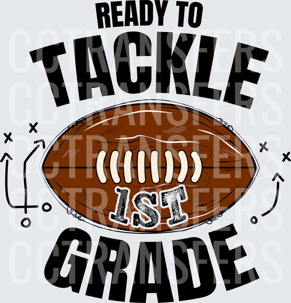Ready To Tackle 1st Grade Football Playbook (DTF)